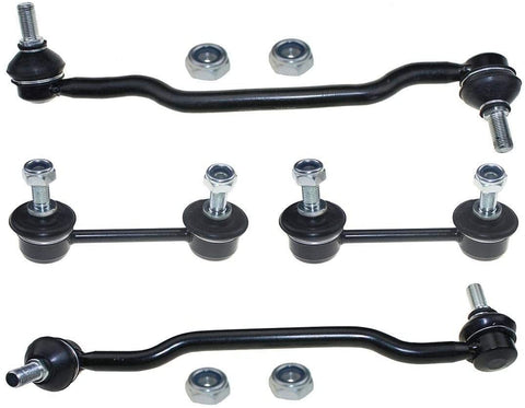 DLZ 4 Pcs Suspension Kit-2 Front 2 Rear Sway Bar Stabilizer Bar Links K90684 K90352 K90353 Compatible With Altima 2002-2006, Maxima 2004-2008