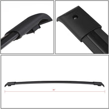 Pair OE Style Aluminum Bolt-on Top Rail Roof Rack Cross Bar Luggage Carrier Replacement for Honda Pilot 03-08