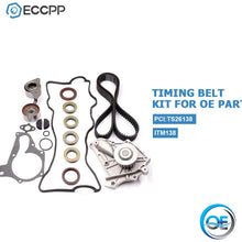 ECCPP Timing Belt Water Pump Kit Fit for 1987-2001 Toyota Camry Celica RAV4 Solara 2.0L 2.2L DOHC 3SFE 5SFE