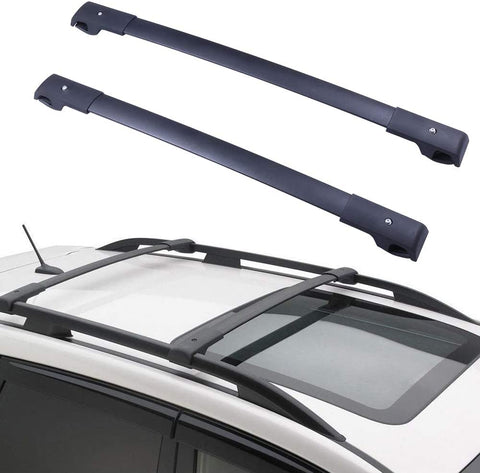 OCPTY Roof Rack Cargobar Carrier For Subaru Crosstrek 2016-2017,for Subaru Impreza 2012-2016,for Subaru XV Crosstrek 2013-2015 Rooftop Luggage Crossbars - Fits Side Rails Models ONLY
