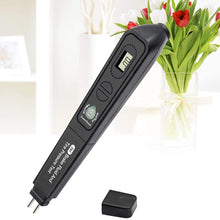 Vosarea 2 in 1 Car Brake Fluid Tester Pen Tire Pressure Tester with LED Auto Vehicle Diagnostic-Tools Mini Brake Fluid Tester (Black)