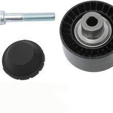 Winison FOR BMW M3 M4 A/C Power Steering Belt Deflection Pulley Alternator 11287589361