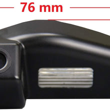 HD 720p Rear View Back Up Reverse Parking Camera in License Plate Waterproof Night Version (NTSC) for Mazda 3 2011/2012/2013 2 Hatchback Sedan 2012 3 Hatchback 2010