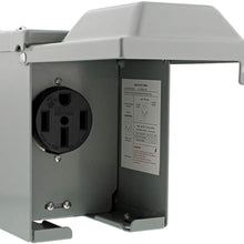 Dumble RV Sub Panel - Electrical Panel Outlet 50 Amp - Power Circuit Breaker Box Weatherproof Breaker Panel for Camper