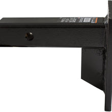 Buyers Products (PM87 3-Position Pintle Hook Mount, Black, 9 in. Shank