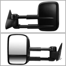 DNA Motoring TWM-022-T111-BK-L Powered Towing Mirror Left/Driver [For 88-02 Chevy GMC C/K]