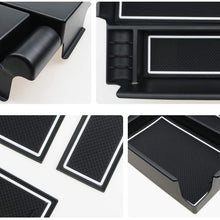 R RUIYA Customized for 2020 Palisade Car Center Console Armrest Box Glove Secondary Storage Console Organizer Insert Tray