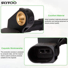 SCITOO ABS Sensor, 1 pc Rear Left ABS Wheel Speed Sensor Fit 2009-2013 Audi A3,2009-2011 Audi A3 Quattro,2008-2009 Audi TT, VW Jetta Beetle Passat Tiguan CC Golf GTI Passat CC R32 ALS469