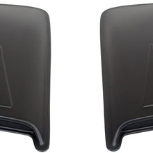 Wade 72-13012 24" Paintable Hood Scoops With Racing Accent  - Pack of 2