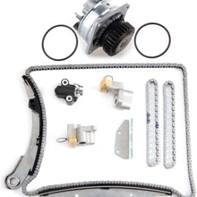 ECCPP Timing Chain Water Pump Kit fits for 2006-2009 Nissan Frontier Pathfinder Xterra 4.0L 21010AL528A AW9426