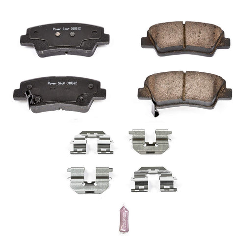 Power Stop 17-1313, Z17 Evolution Ceramic Rear Brake Pads