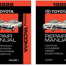 bishko automotive literature 1999 Toyota Tacoma Shop Service Repair Manual Book Engine Drivetrain OEM