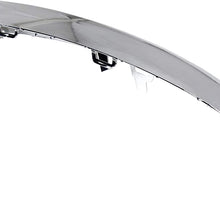 Bumper Molding compatible with Mercedes Benz C300/C400 15-17 Front RH Chrome w/Amg/Sport Pkg.
