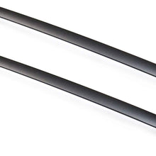 TMB Aluminum Luggage Cross Bars for Infiniti QX50 2019+ Matte Black Rack