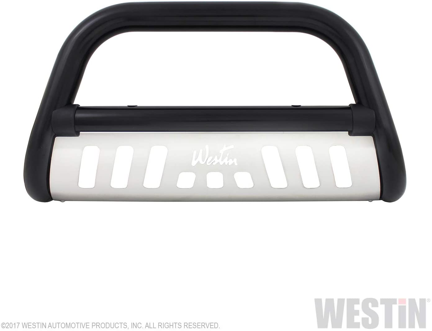 Westin 32-2215 Ultimate Black Powdercoated Stainless Steel Grille Guard