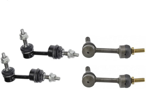 Detroit Axle - 4pc Front and Rear Sway Stabiliozer Bar Links Replacement for 2003-2005 Ford Expedition Lincoln Navigator Trucks Built Before 12/04