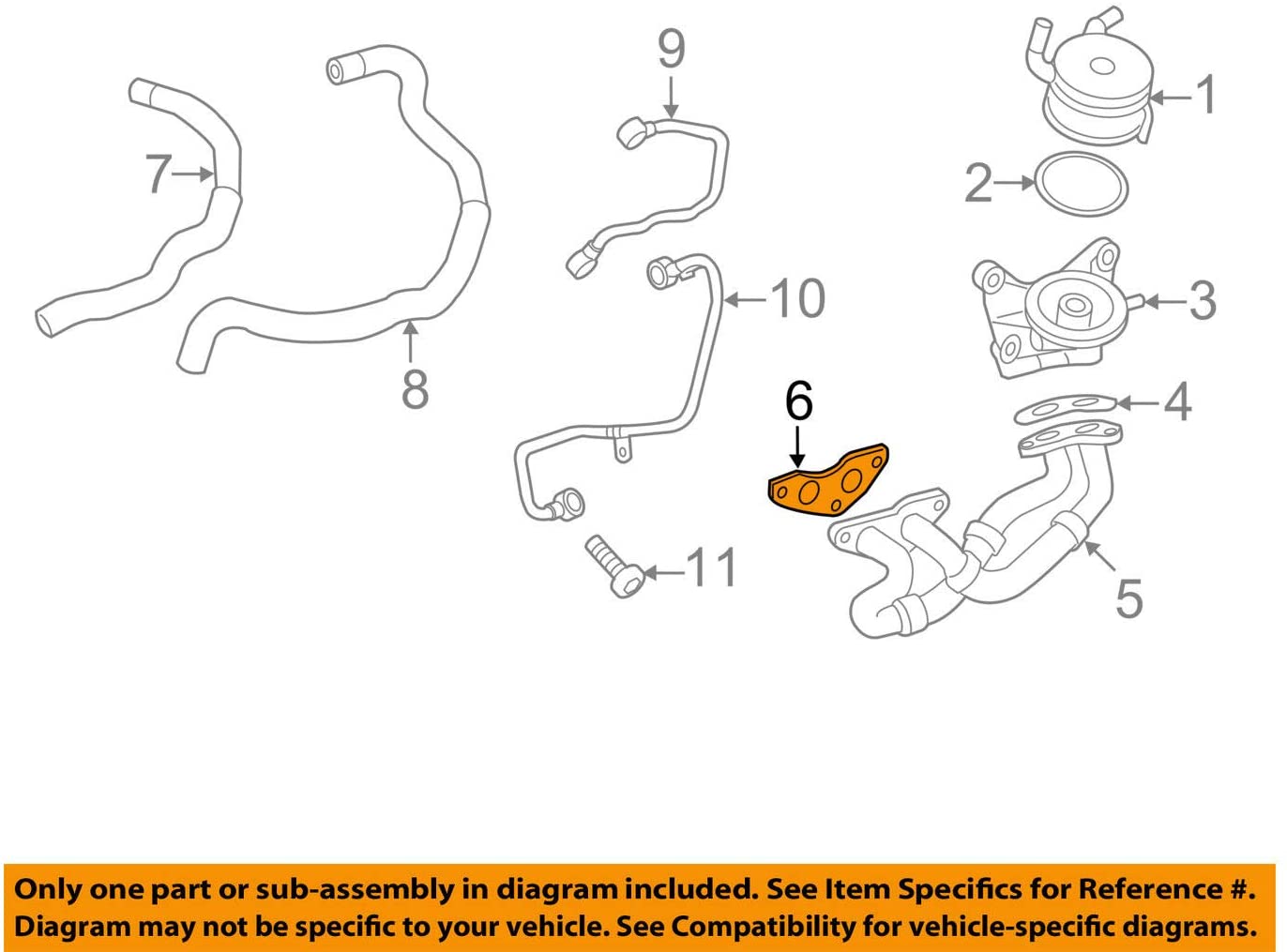 Toyota Parts - Gasket, Oil Hole Cov (11496-31010)