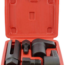 ABN O2 Sensor Socket Tool for Oxygen Sensor 5pc Kit - 22mm Oxygen Sensor Socket and Vacuum Socket with Thread Chaser Set