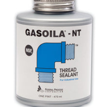 Gasoila Blue Non-Teflon Non-PTFE Pipe Thread Sealant, -50 to 400 Degree F, 1 Pint Brush