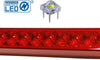iJDMTOY 17-Inch Trunk Tailgate Red LED Tail/Brake Light Bar For Ford GMC Chevy Dodge Toyota Nissan Honda Truck