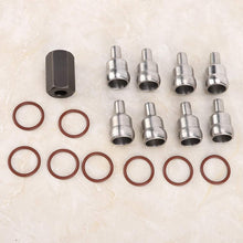 Suuonee Oil Rail Repair Kit, High Pressure Oil Rail Repair Kit with Washer Fit for Ford 2004-2010 6.0L Diesel