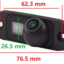 HD 1280x720p Reversing Camera for Volvo V40 V50 V60 V70 V90 XC40 XC60 XC70 XC90 S40 S60 S70 S80L S90 C30 C70 C90 Rear View Backup Camera Waterproof Night Vision (B= Screw +Screw Style)