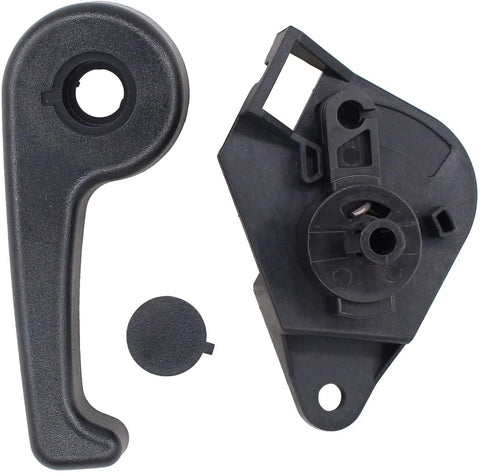 NewYall Hood Release Pull Handle Lever and Mounting Bracket Assembly