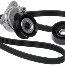 ACDelco ACK060874 Professional Automatic Belt Tensioner and Pulley Kit with Tensioner, Pulley, and Belt