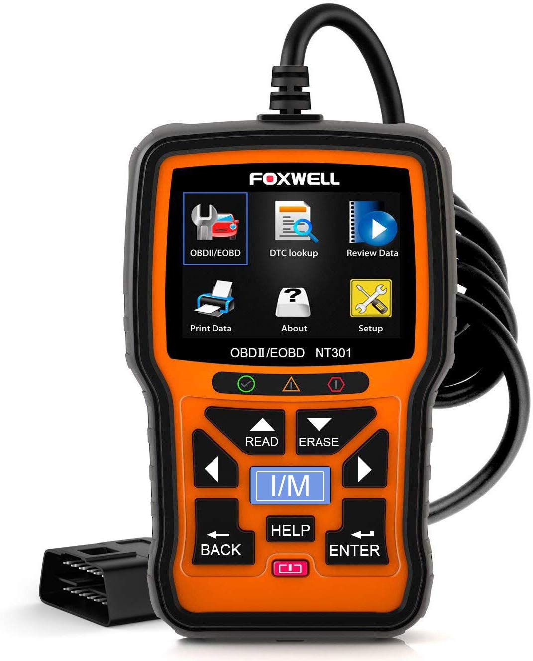 FOXWELL NT301 OBD2 Scanner Professional Enhanced OBDII Diagnostic Code Reader Tool