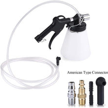 Brake Bleeder, Car Brake Bleeder Bleeding Fluid Change Kit Air Pneumatic Garage Vacuum Tool(American Type)