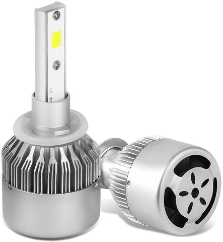 DNA Motoring HID-LED-LB-FAN-880 Pair of LED Light Bulbs with Cooling Fan
