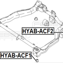62466-25100 - Body Bushing - Febest # HYAB-ACF1 - 1 YEAR WARRANTY