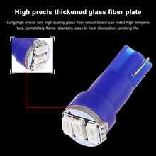 cciyu 20 Pack Blue T5 Wedge 3-3014 SMD LED 74 37 286 18 Dashboard Gauge Light Bulbs 12V w/Twist Socket