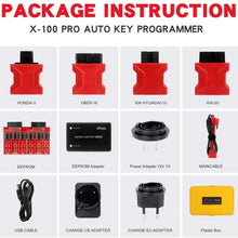 XTOOL X100 Pro2 OBD2 Auto Scan Tool OBDII Diagnostic Tool Code Scanner with EEPROM Adapter