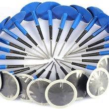 24 PCS Radial Tyre Puncture Patches Tire Repair Tool Car Motorcycle Universal Tubeless Tire Puncture Repair Mushroom Plug Patch Gum for Car,motorcycle,electric vehicle (609mm)