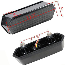 Yibid LED Integrated Tail Light for 2014-2018 Honda Grom MSX 125 Motorcycle, Brake Indicator Sequential Lights for MSX125/SF CBR650F CTX700 CTX700N, Smoke Len, with 1pcs Black 2-Pin Turn Flasher Relay