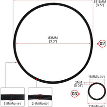 PQY Vacuum Pump Rebuild Seal Kit Gasket Compatible with Volkswagen 2.5 L Jetta Beetle Passat Rabbit Golf