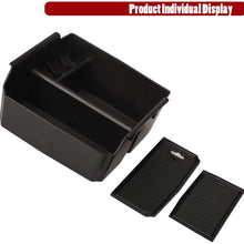 Salusy Center Console Organizer Storage Box Accessories Compatible for Jeep Wrangler JK and JKU (2011-2018) (NOT for 2018 Jeep Wrangler JL)