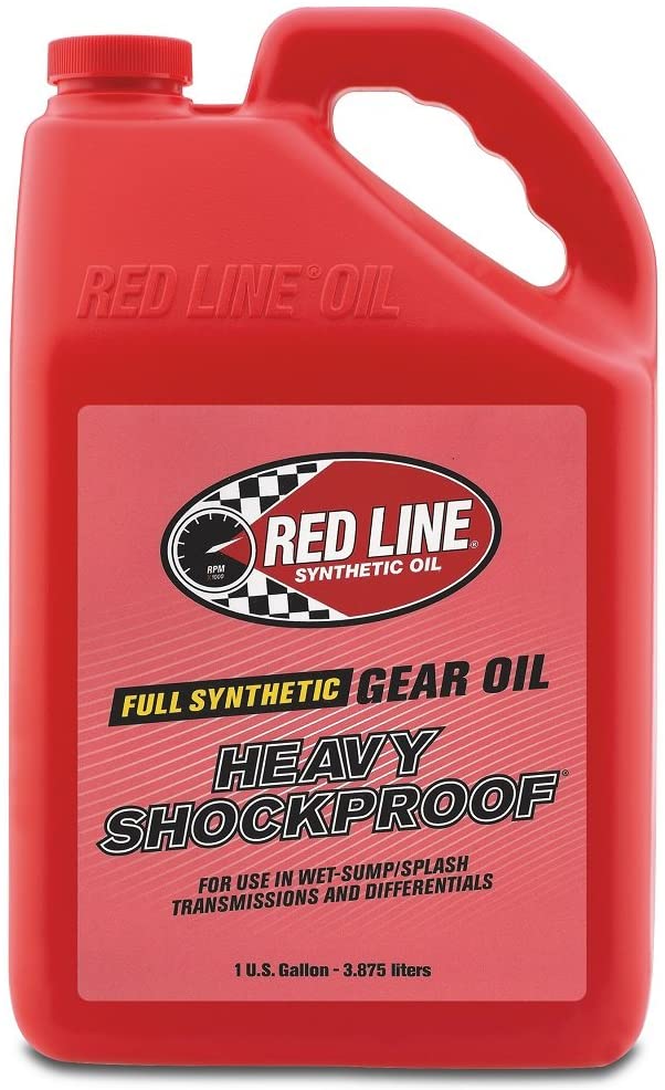 Red Line 58205 Heavy ShockProof Gear Oil - 1 Gallon, (Pack of 4)