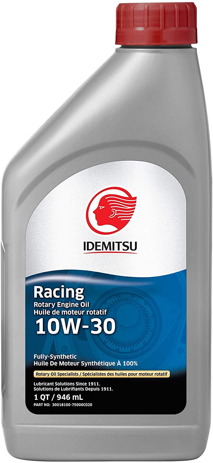 Idemitsu 30018100-75000C020 10W-30 Rotary Racing Oil-1 Quart