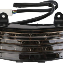 OSAN Tri-Bar Rear Fender LED Brake Taillight+Turn Signal Lamp for Harley FLHX Touring