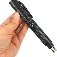 Houkiper Brake Fluid Liquid Tester Pen with 5 LED Indicators,Hydraulic Fluid/Liquid/Oil Moisture Analyzer, Auto Brake Diagnostic Testing Tool Brakes Calibrated for DOT3 DOT4 Brake Fluid