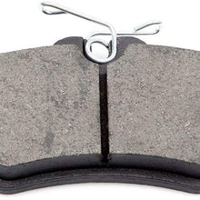 ECCPP 8pcs Front Rear Ceramic Disc Brake Pad Kit for 2012-2015 Ford Focus,Mazda 3/5,2008-2013 Volvo C30,2006-2013 Volvo C70,2004 2006-2011 Volvo S40/V50
