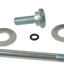 URO Parts 11287582946P Belt Tensioner Pulley Set, Pair of pulleys and replacement bolts; with NTN or NSK bearings