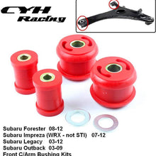 Polyurethane Front Control Arm Bushing Kits For Subaru WRX 07-12 (Fits:Forester,Legacy,Outback)