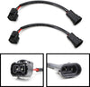 iJDMTOY (2) H11 H8 (Male) To 5202 2504 (Female) Pigtail Sockets Wires Compatible With Fog Lamps Retrofit or Conversion