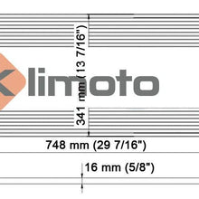 Klimoto Condenser | fits Nissan Altima 2002-2006 Maxima 2004-2008 2.5L L4 3.5L V6 | Replaces NI3030150 NI3030155 921008J000 921008J050