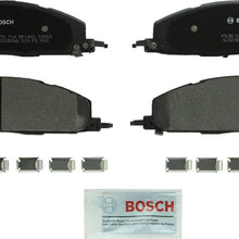 Bosch BP1400 QuietCast Premium Semi-Metallic Disc Brake Pad Set For Dodge: 2009-2010 Ram 2500, 2009-2010 Ram 3500; Ram: 2011-2017 2500, 2011-2017 3500; Rear