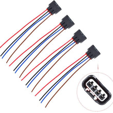 labwork 4 pcs New Ignition Coil Female Connector Plug Harness fit for Toyota Lexus 2AZFE 1ZZFE