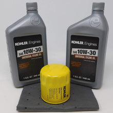 Kohler Genuine 52 050 02-S Oil Change Kit w/Oil pad and 10W-30 Oil